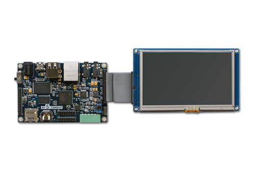 MYS-SAM9X5 SBC board with LCD